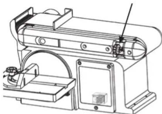 Cocraft HBD500 - Schleifband ausrichten - 1