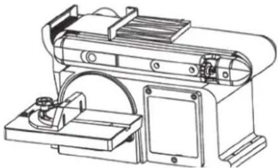 Cocraft HBD500 - Surface sanding on the sanding belt - 1