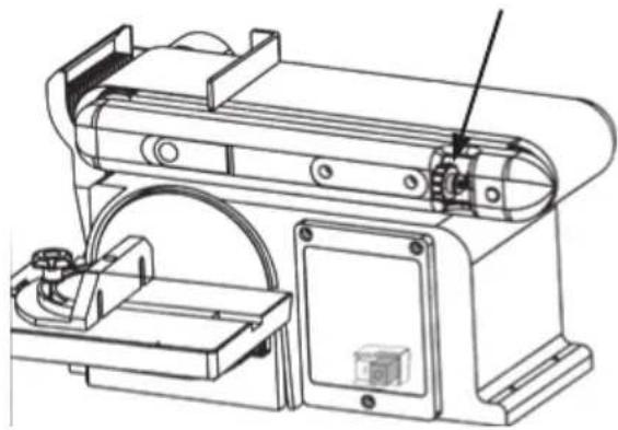 Cocraft HBD500 - Sanding belt tracking - 1