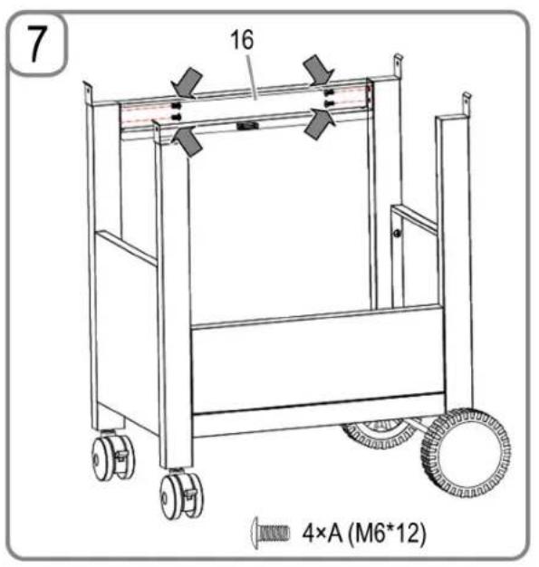 7 16 4xA (M6*12)