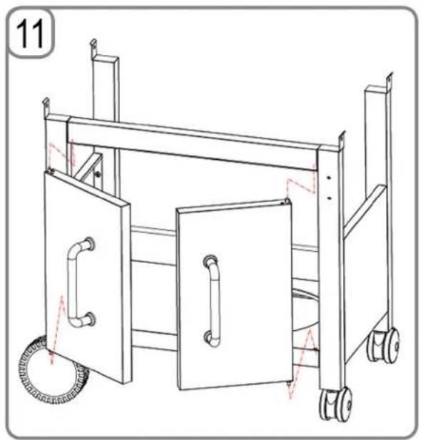 PROFICOOK PC-GG 1219 - Assembling the Grill - 10