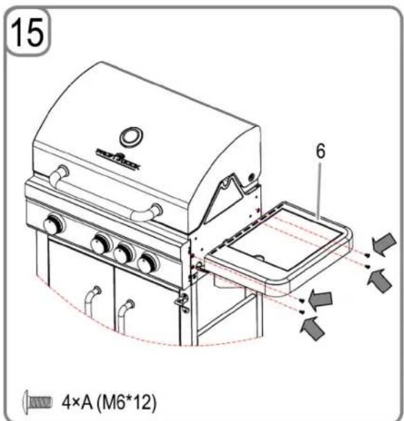 15 4×A (M6*12)