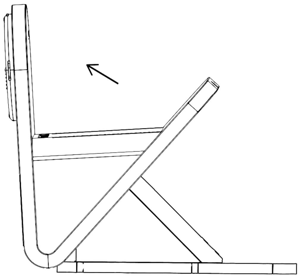 iPort 72352 - Tilt the BaseStation forward to allow the BaseStation weight to come out of the bottom of the BaseStation. - 1