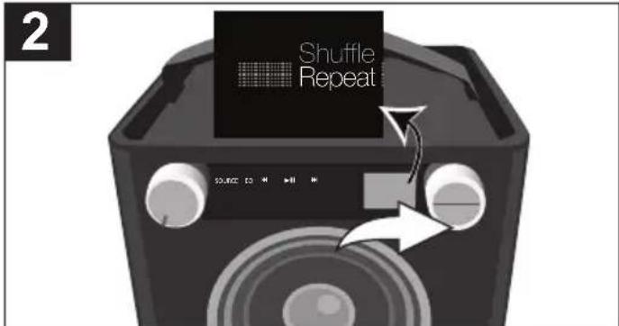 2 Shuffle Repeat 50.000x 10 H > 11 H