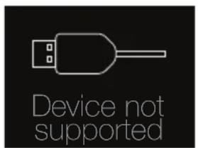 Device not supported