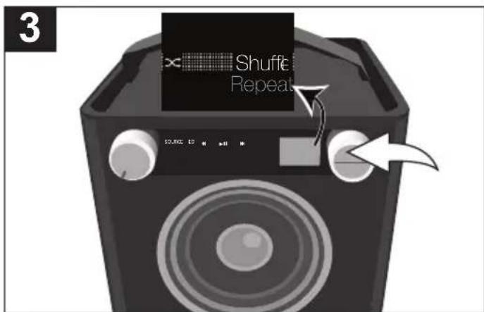 3 Shuffle Repeat