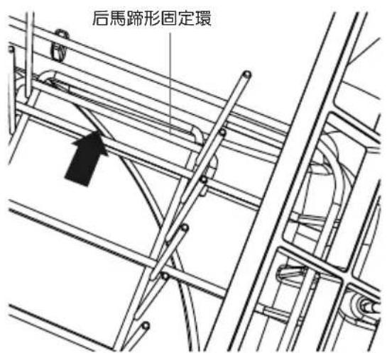 后馬蹄形固定環