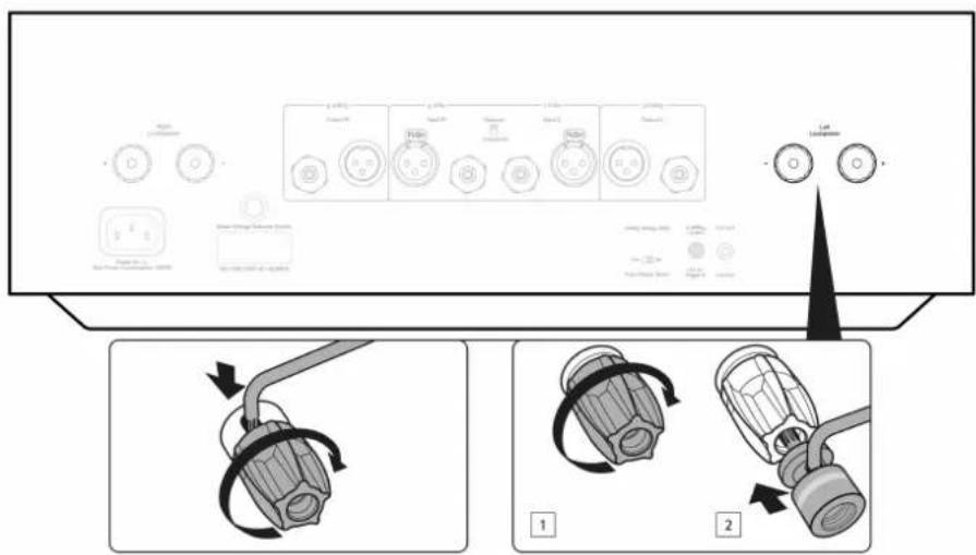 Diagram showing two-step car seatbelt installation with labeled controls and directional arrows indicating assembly or repair.