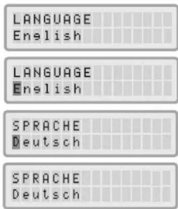 LANGUAGE English LANGUAGE English SPRACHE Deutsch SPRACHE Deutsch