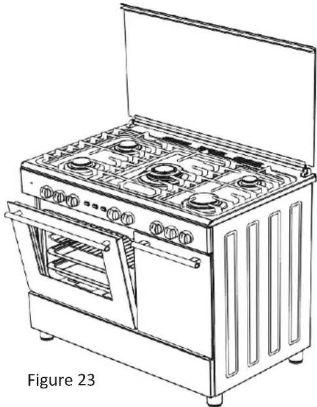 CORBERO CCSF5GB922X - Installation Of The Oven Door - 1
