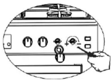 CORBERO CCSF5GB922X - Reduced gas flow rate setting for hob taps - 2
