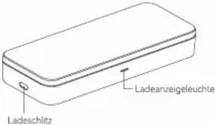 Ladeschlitz Ladeanzeigeleuchte