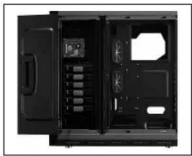 LC-Power Gaming 978BG - 2,5" device installation - 2