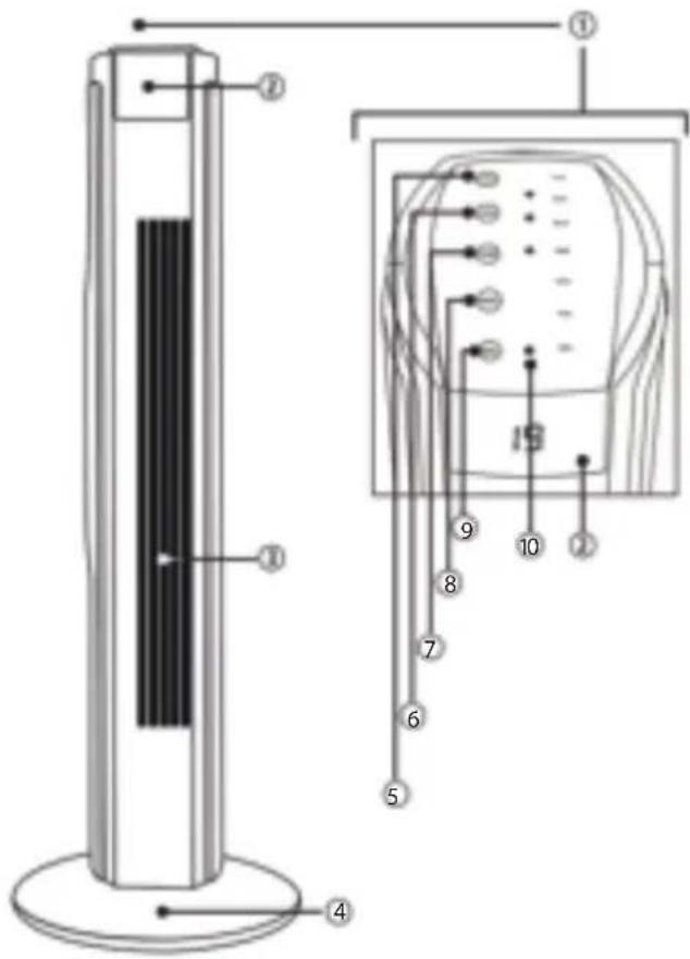 Teesa TSA8033 - PRODUKTBESCHREIBUNG - 1