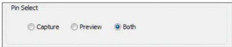 Pin Select Capture Preview Both