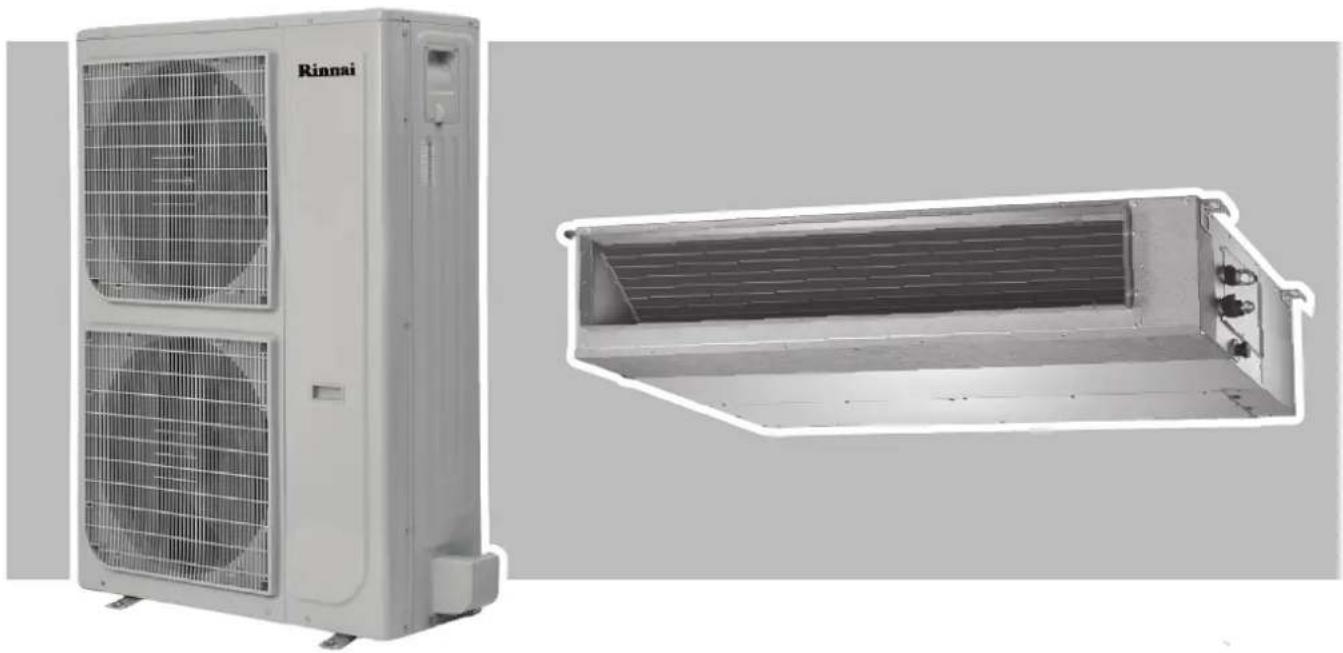 Rinnai DINLR17Z72 - Ducted Reverse Cycle Inverter - 1