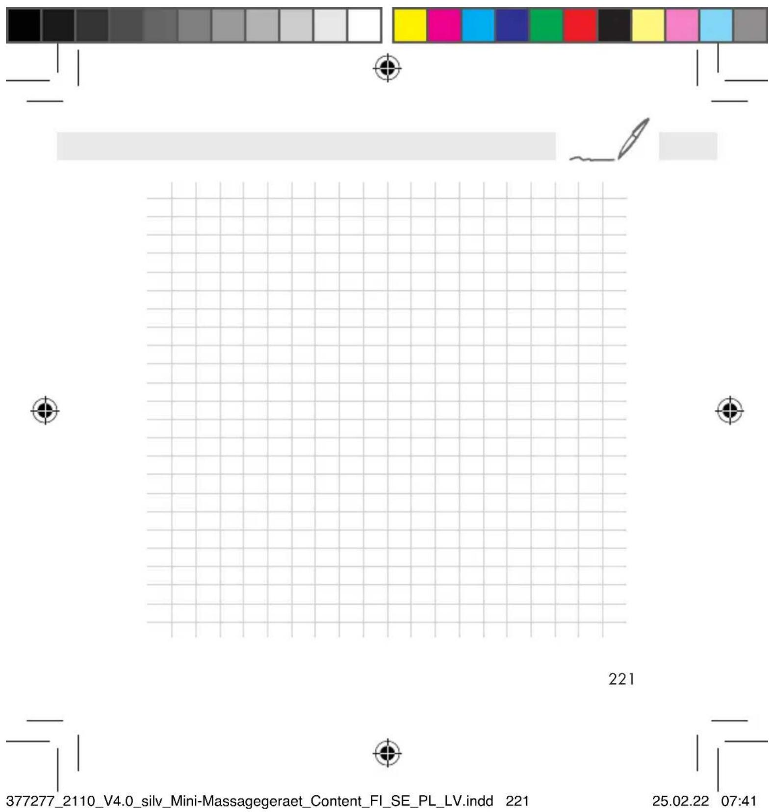 377277_2110_V4.0_silv_Mini-Massagegeraet_Content_FI_SE_PL_LV.indd 221 25.02.22 07:41