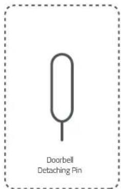 Doorbell Detaching Pin