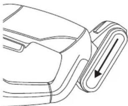 Cocraft PRO RT18-PL - Attaching/detaching the battery - 1