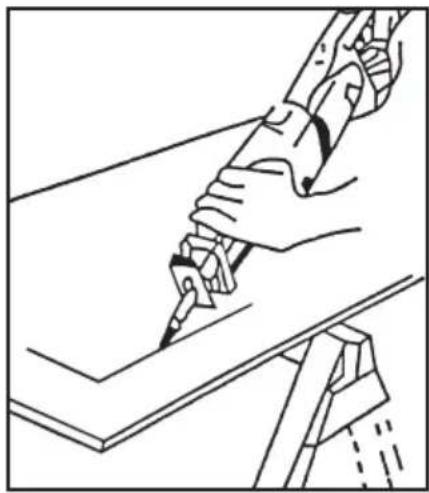 Cocraft HR 850-T - Sawing corners - 1