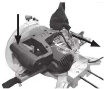 Cocraft HMS 210-L - Kap- och geringssåg - 2