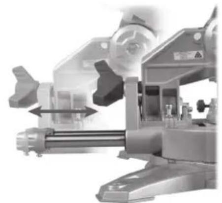 Cocraft HMS 210-L - Mit Sägeblatt im Winkel 0° quer sägen - 1
