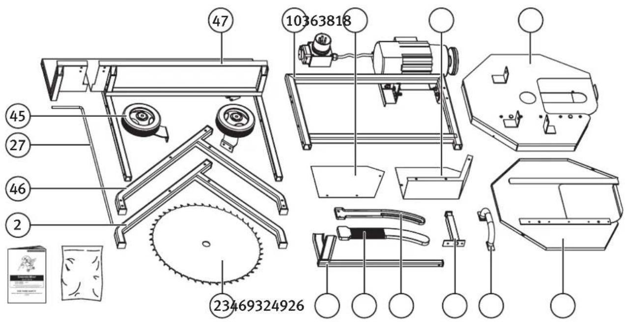 Cocraft LS405 - Forpakningen inneholder - 1