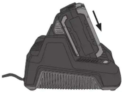 Cocraft PRO 36 V - Benutzung Laden des Akkus - 1