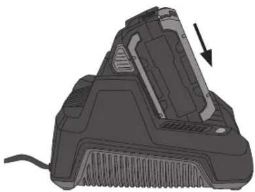 Cocraft PRO 36 V - Operating instructions Charging the battery - 1