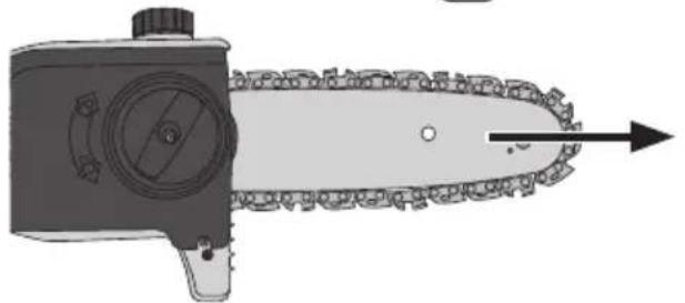 Cocraft LXC HTP18 - Fitting the guide bar and saw chain - 2