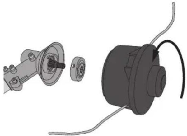 Cocraft HB430-2T - Trimmer head - 1