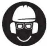 Cocraft HB430-2T - Product safety symbols and their meaning - 1