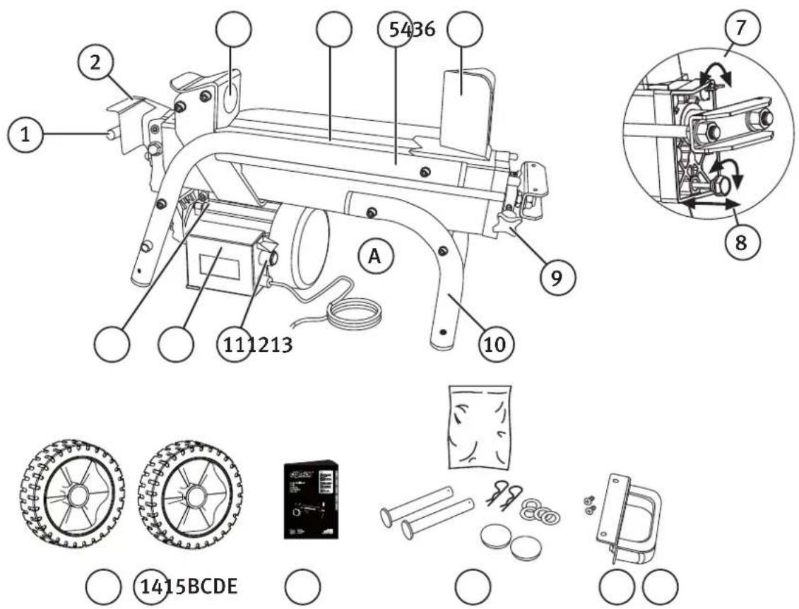 1 2 5436 7 8 9 10 A 111213 ① ② ①415BCDE