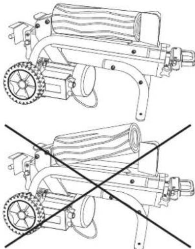 Cocraft LS4T - Operating the log splitter - 1