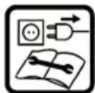 Cocraft HM 210 - Product marking with safety symbols on the machine - 8