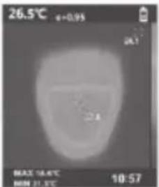 26.5°C +0.95 MAX 0.6°C MIN 31.3°C 10:57