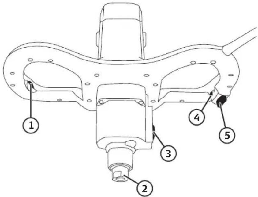 Cocraft HM 1600-C - Knappar och funktioner - 1
