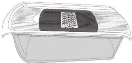 Coline 34-2256 - Using the mandolin lid - 4