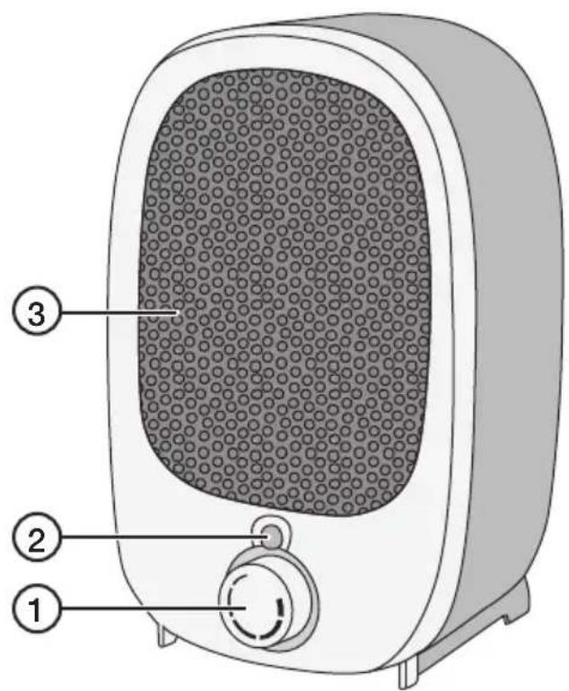 Clas Ohlson FH101N - Knappar och funktioner - 1