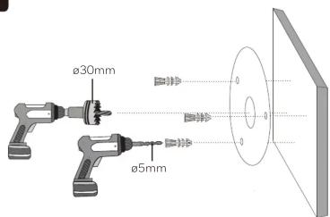 ø30mm ø5mm