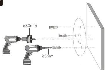 ø30mm ø5mm