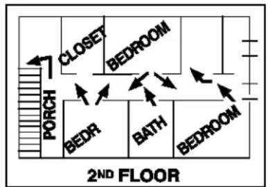 PORCH CLOSET BEDROOM BEDR BATH BEDROOM 2ND FLOOR