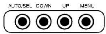 AUTO/SEL DOWN UP MENU