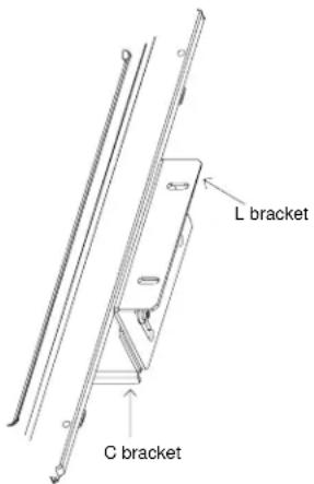 L bracket C bracket