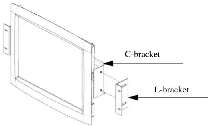C-bracket L-bracket