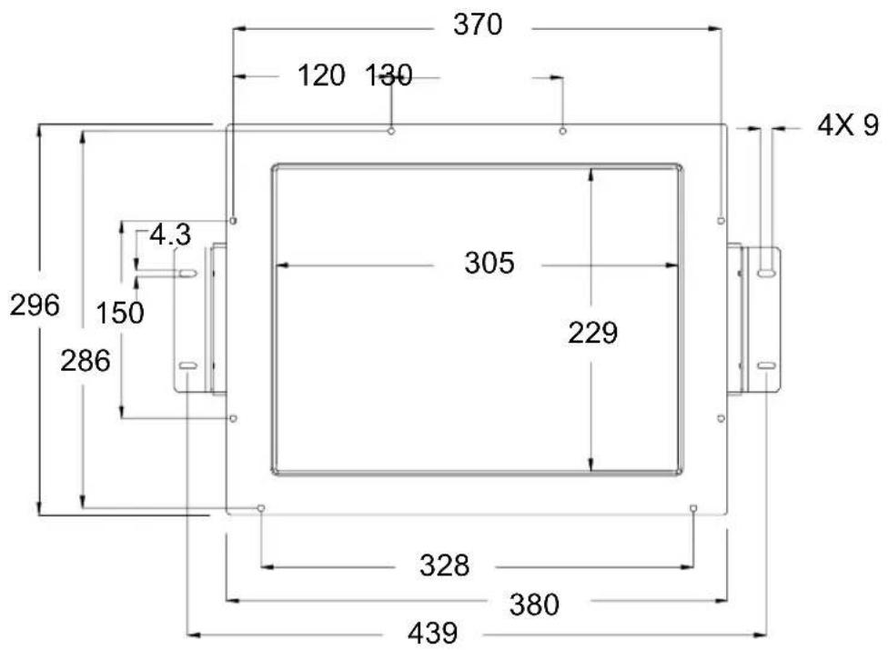 370 120 130 4X 9 4.3 305 229 296 150 286 328 380 439