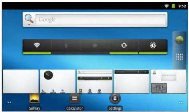 Google 9:52 Gallery Calculator Settings
