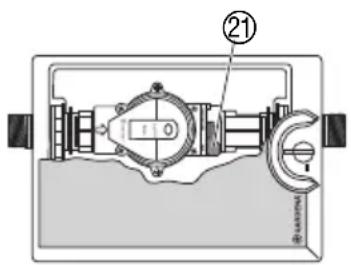 GARDENA 1254 - Um eine Schädigung der Bewässerungsventile und der kompletten Bewässerungsanlage zu vermeiden, müssen – insbesondere vor der Frostperiode – folgende Vorkehrungen getroffen werden: - 1