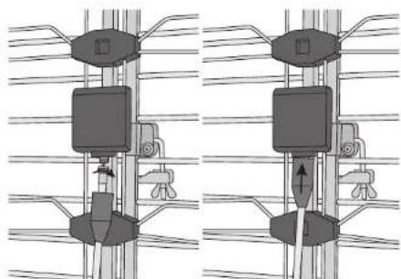 Clas Ohlson E2169G2016N - F-Stecker und Dichtung auf dem Koaxialkabel montieren - 5