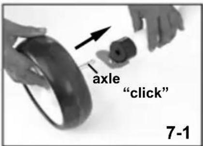 axle "click" 7-1